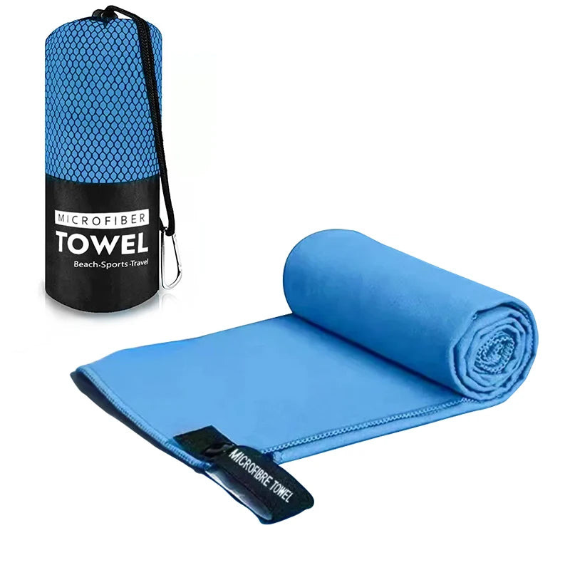 Microfiber Towels for Travel Sport Fast Drying Super Absorbent Large Hair Towel Ultra Soft Lightweight Gym Swimming Yoga Towel