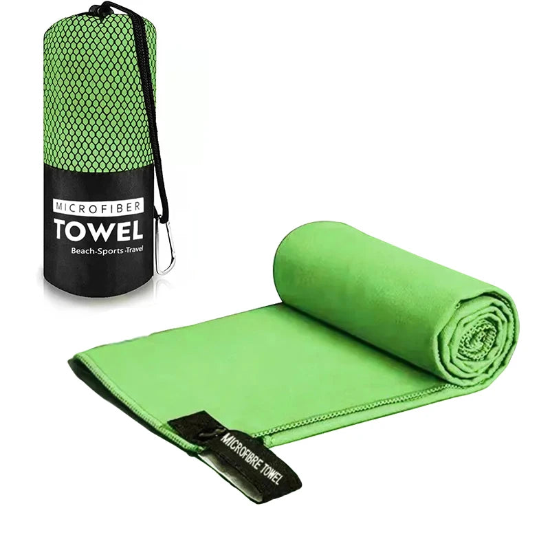 Microfiber Towels for Travel Sport Fast Drying Super Absorbent Large Hair Towel Ultra Soft Lightweight Gym Swimming Yoga Towel